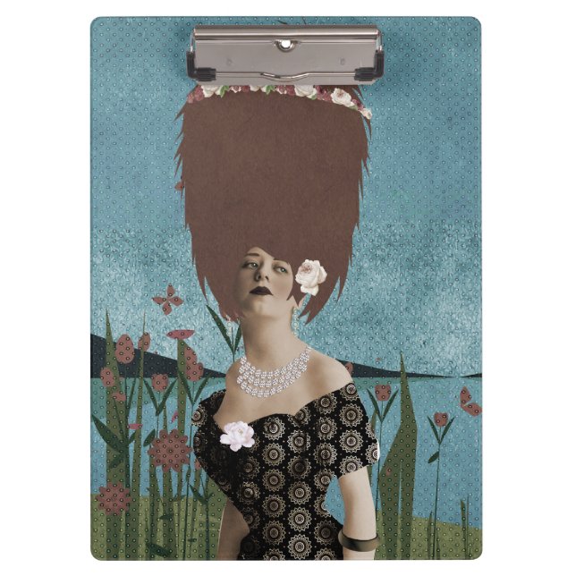 Porträtkunst Klemmbrett (Vorderseite)