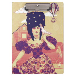 Porträtkunst Klemmbrett