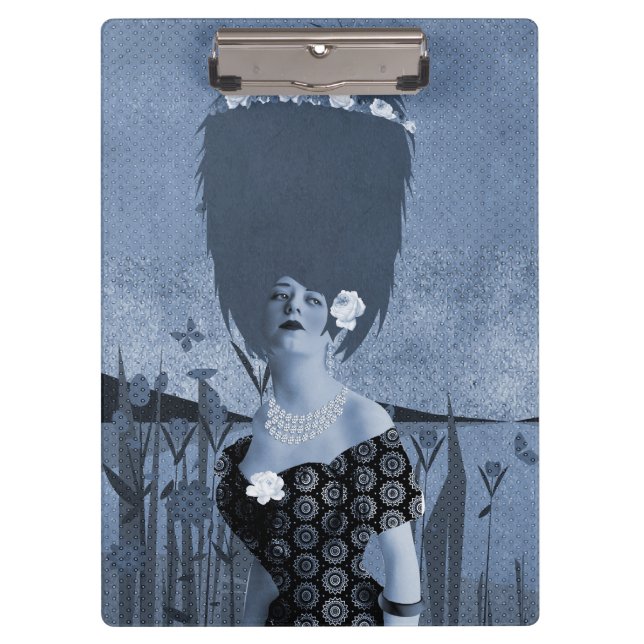 Porträtkunst Klemmbrett (Vorderseite)