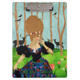 Porträtkunst Klemmbrett