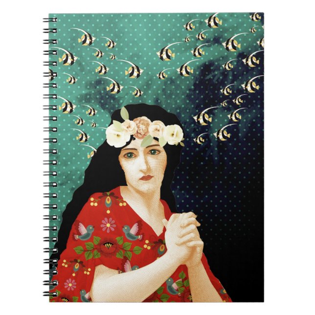 Porträtkunst Notizblock (Vorderseite)