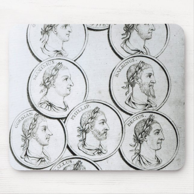 Porträts der römischen Kaiser Mousepad (Vorne)
