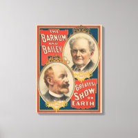 Porträts von P.T. Barnum und J.A. Bailey