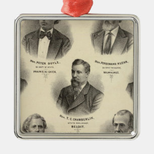 Porträts von Peter Doyle, Ferdinand Kuehn Silbernes Ornament