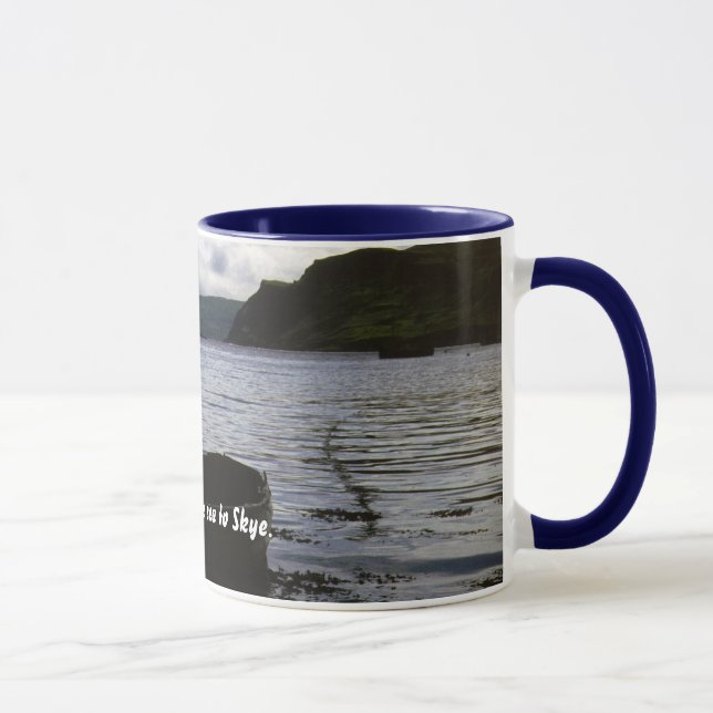 Portree, Insel Skye in Schottland Tasse (Rechts)