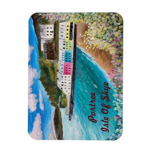 Portree Isle of Skye Schottland Magnet