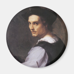 Portriat eines jungen Mannes Magnet