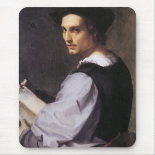 Portriat eines jungen Mannes Mousepad