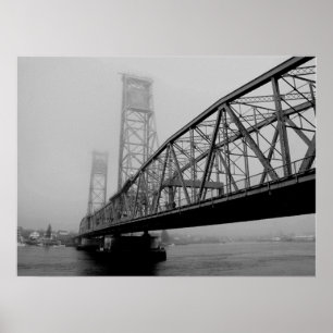 Portsmouth-Brücke Poster