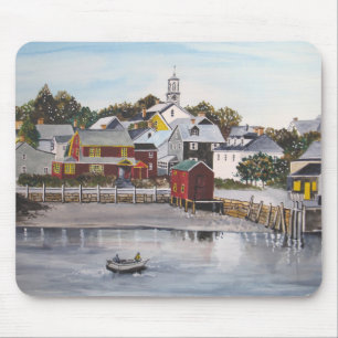 Portsmouth Hafen, New Hampshire Mousepad