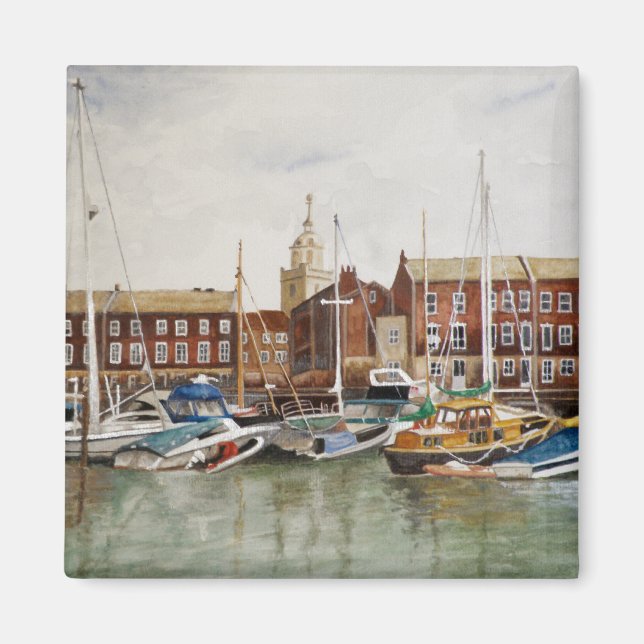 Portsmouth Harbour Magnet (Vorne)