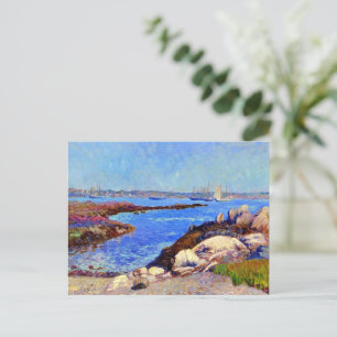 Portsmouth Harbour, NH Fine Art Malerei, Postkarte