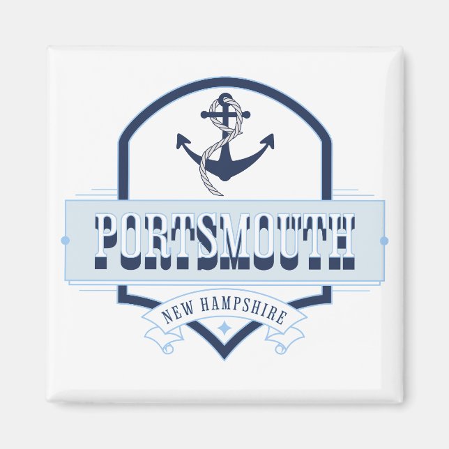 Portsmouth, New Hampshire Magnet (Vorne)