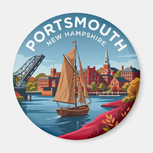 Portsmouth New Hampshire Magnet