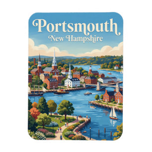 Portsmouth, New Hampshire New Hampshire Magnet