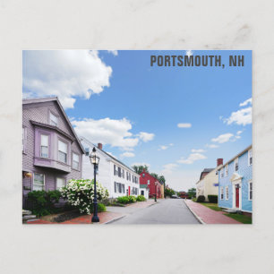 Portsmouth New Hampshire The Hill Historic Houses Postkarte