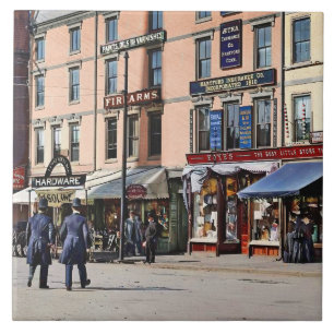 Portsmouth, NH - Congress Street, Nordseite c1907 Fliese
