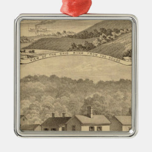 Portsmouth, Ohio Ornament Aus Metall