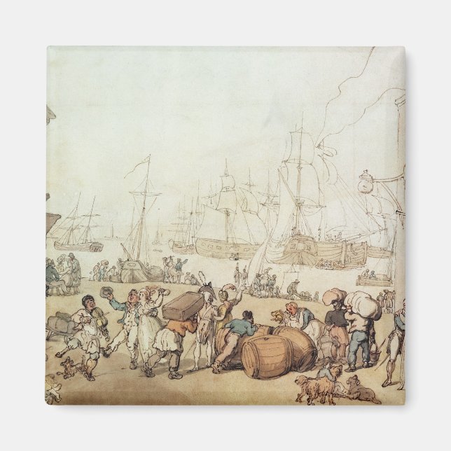 Portsmouth Point, 1811 Magnet (Vorne)