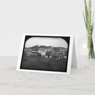 Portsmouth Square San Francisco Daguerreotype 1851 Karte