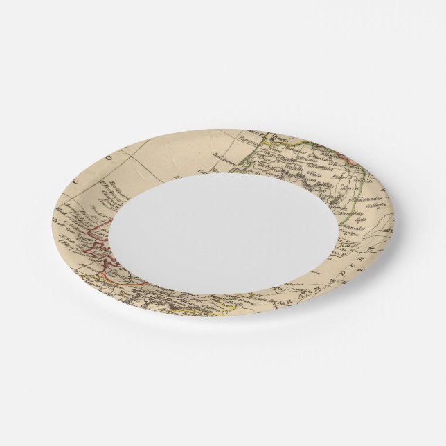 Portugal 7 pappteller (Schrägansicht)