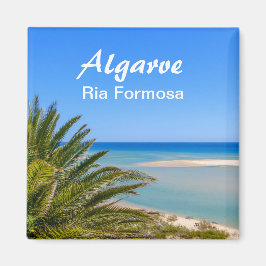 Portugal Algarve Ria Formosa Beach Souvenir Magnet