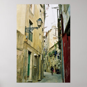 Portugal: Altstadt von Lissabon Poster