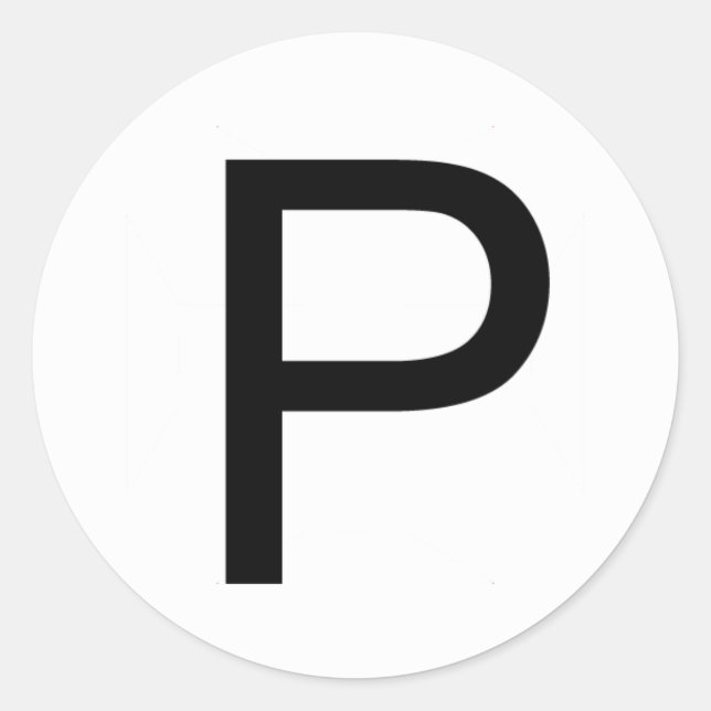 Portugal-Aufkleber Runder Aufkleber (Vorderseite)