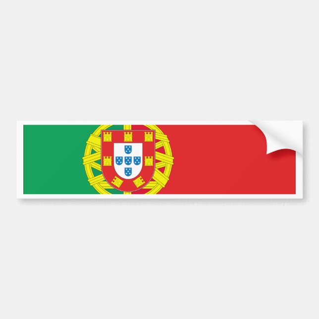 PORTUGAL AUTOAUFKLEBER (Vorne)