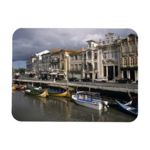 Portugal, Aveiro. Moliceiros (Algensammlung) Magnet