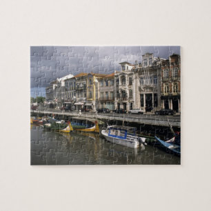 Portugal, Aveiro. Moliceiros (Algensammlung) Puzzle