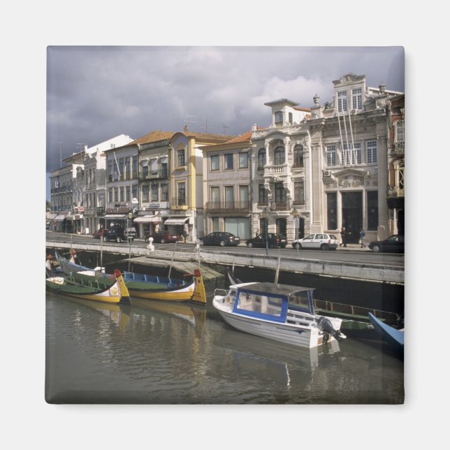 Portugal, Aveiro. Moliceiros (Seetang Magnet (Vorne)