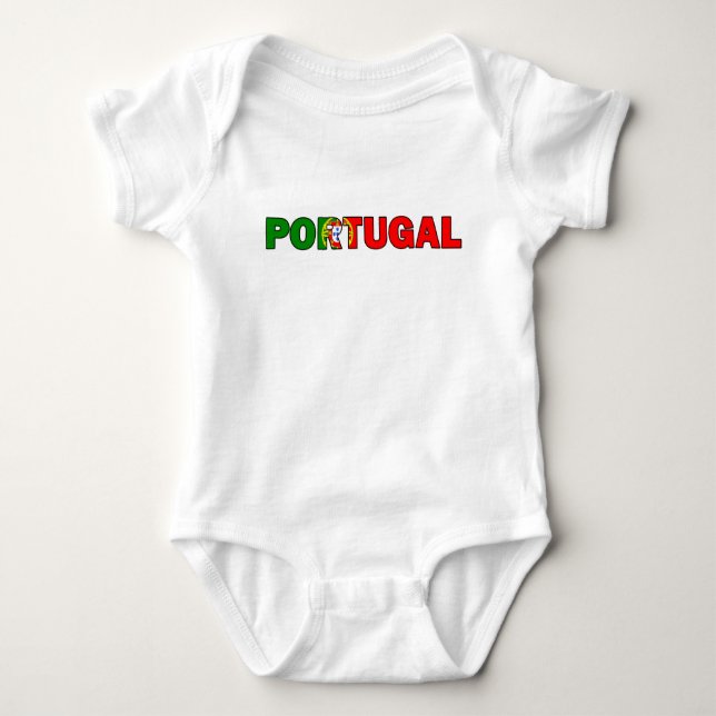 Portugal Baby Strampler (Vorderseite)