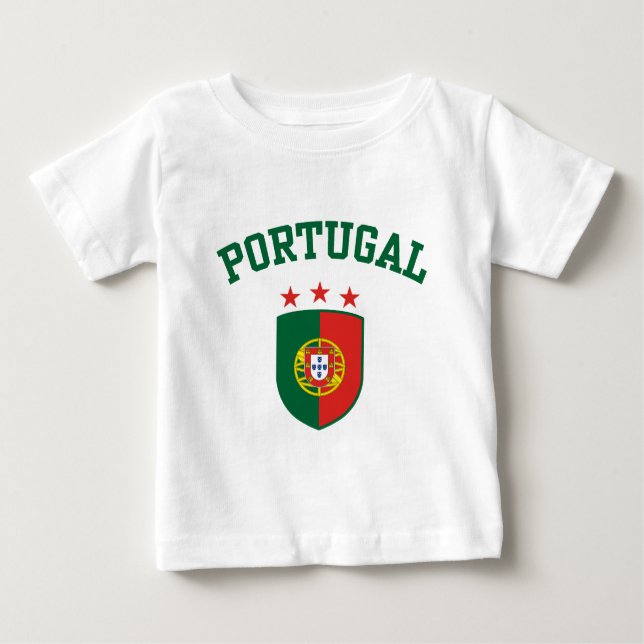 Portugal Baby T-shirt (Vorderseite)