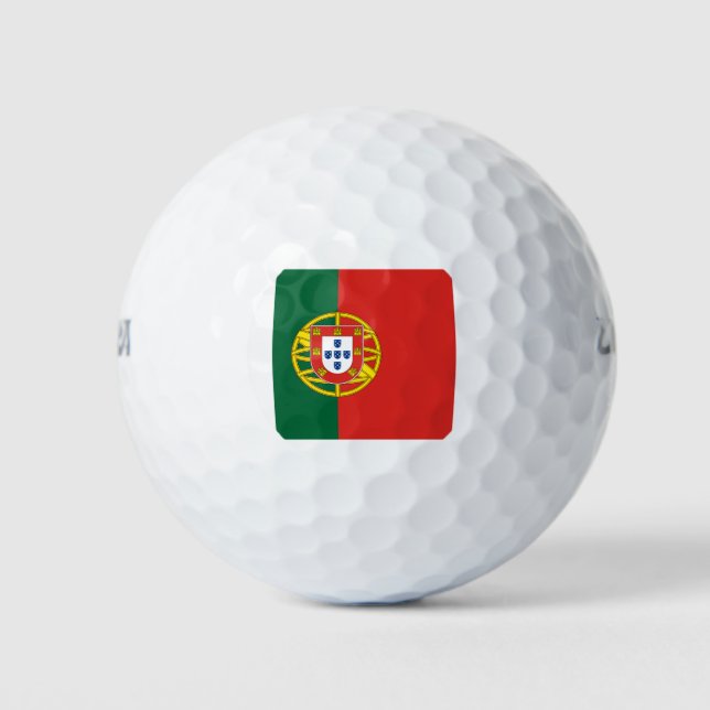 Portugal: Bandeira De Portugal Golfball (Vorderseite)