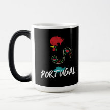 Portugal Barcelos Hahnensymbol Zwei-Tone-Kaffee M