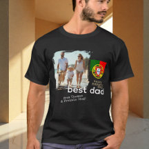 Portugal Best Vater Tshirt, Foto, Vatertag