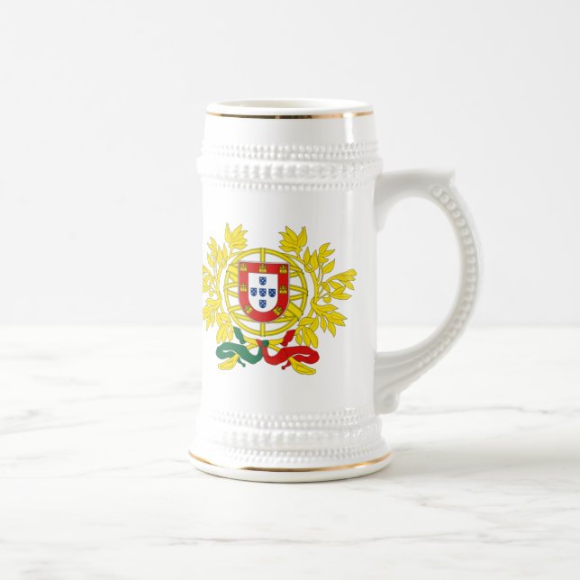 Portugal-Bierstein-Tasse Bierglas (Rechts)