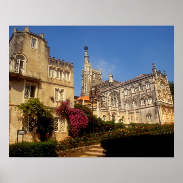 Portugal, Bussaco Palace. Poster (Vorne)