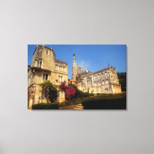 Portugal, Bussaco-Palast. Leinwanddruck