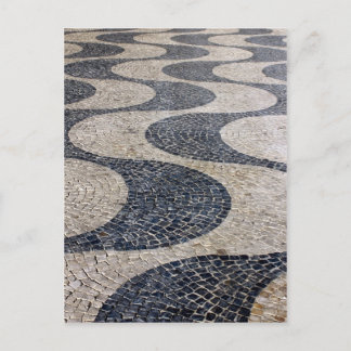 Portugal Calçada, Lissabon, Portugal Postkarte