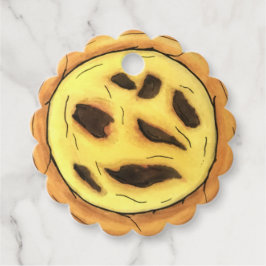 Portugal Custard Egg Tart Pastel Pastéis de Nata Geschenkanhänger