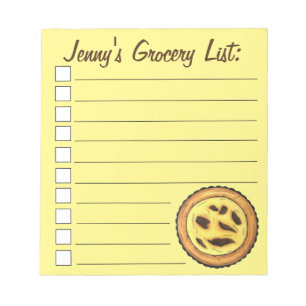 Portugal Custard Egg Tart Pastel Pastéis de Nata Notizblock