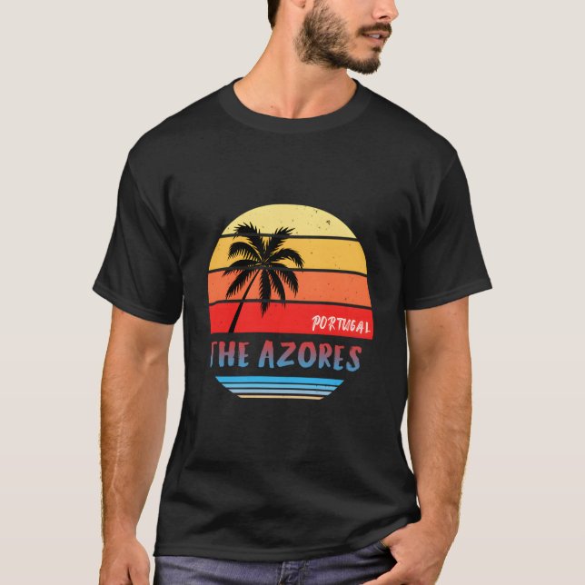 Portugal Die Azoren T-Shirt (Vorderseite)