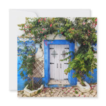 Portugal Door Grußkarte