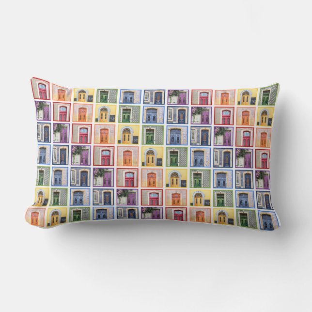 Portugal Doors Pillow Lendenkissen (Vorderseite)