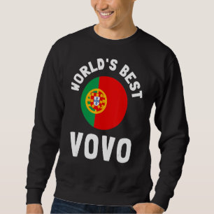 Portugal Ehefrau Heritage Roots and Egg Ta Sweatshirt