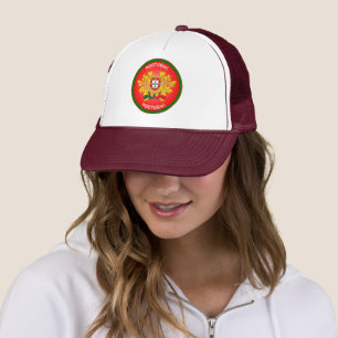 Portugal-Erbe-Emblem Truckerkappe