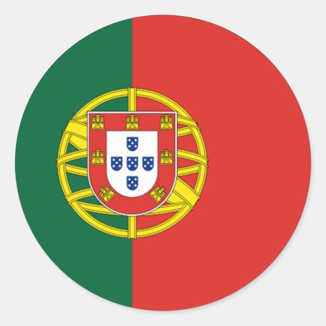 Portugal Euro Sticker (Vorderseite)