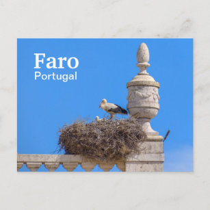 Portugal Faro an der Algarve Postkarte